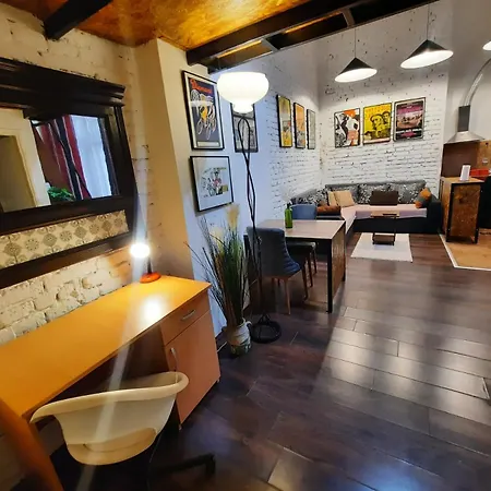 Authentic Belgrade Centre - Split Level Loft With Patio In Courtyard Exterior photo