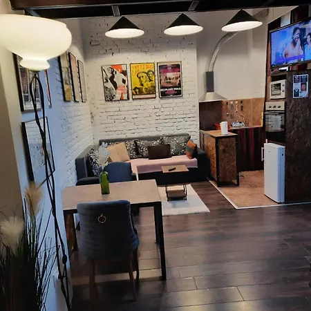 Authentic Belgrade Centre - Split Level Loft With Patio In Courtyard Exterior photo