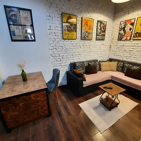 Authentic Belgrade Centre - Split Level Loft With Patio In Courtyard Exterior photo
