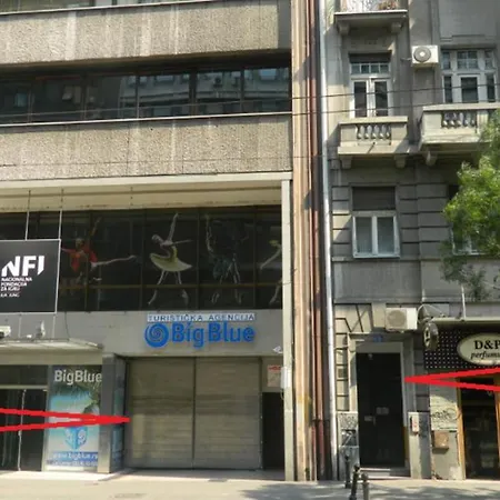 Authentic Belgrade Centre - Split Level Loft With Patio In Courtyard Exterior photo