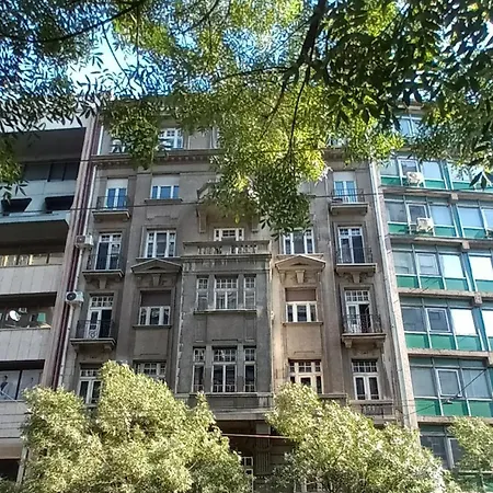 Authentic Belgrade Centre - Split Level Loft With Patio In Courtyard Exterior photo